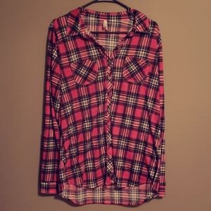 Womens Long Sleeve Button Down Size XL